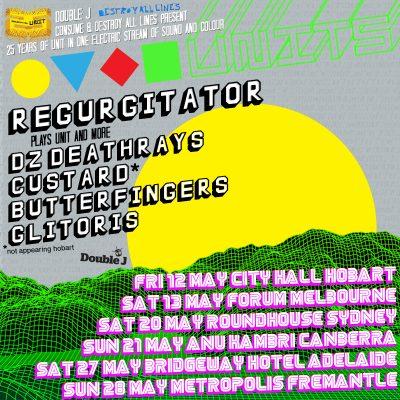 REGURGITATOR ANNOUNCE UNITS TOUR – NEW SHOWS – NEW ADDITIONS TO BRISBANE